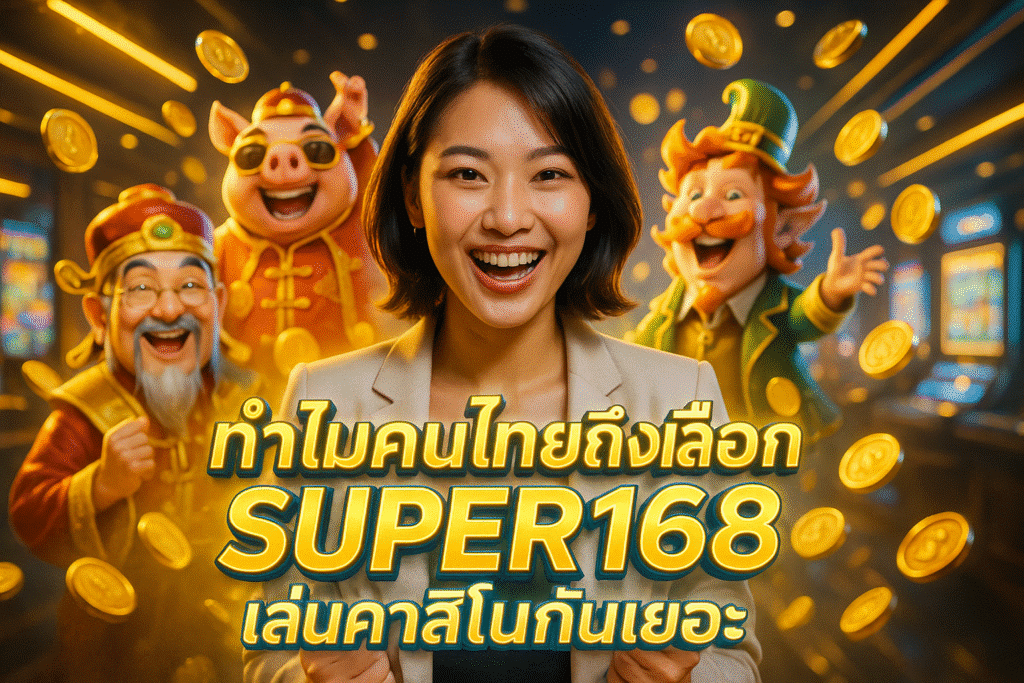 ทำไมคนไทยถึงเลือก SUPER168 เล่นคาสิโนกันเยอะ?