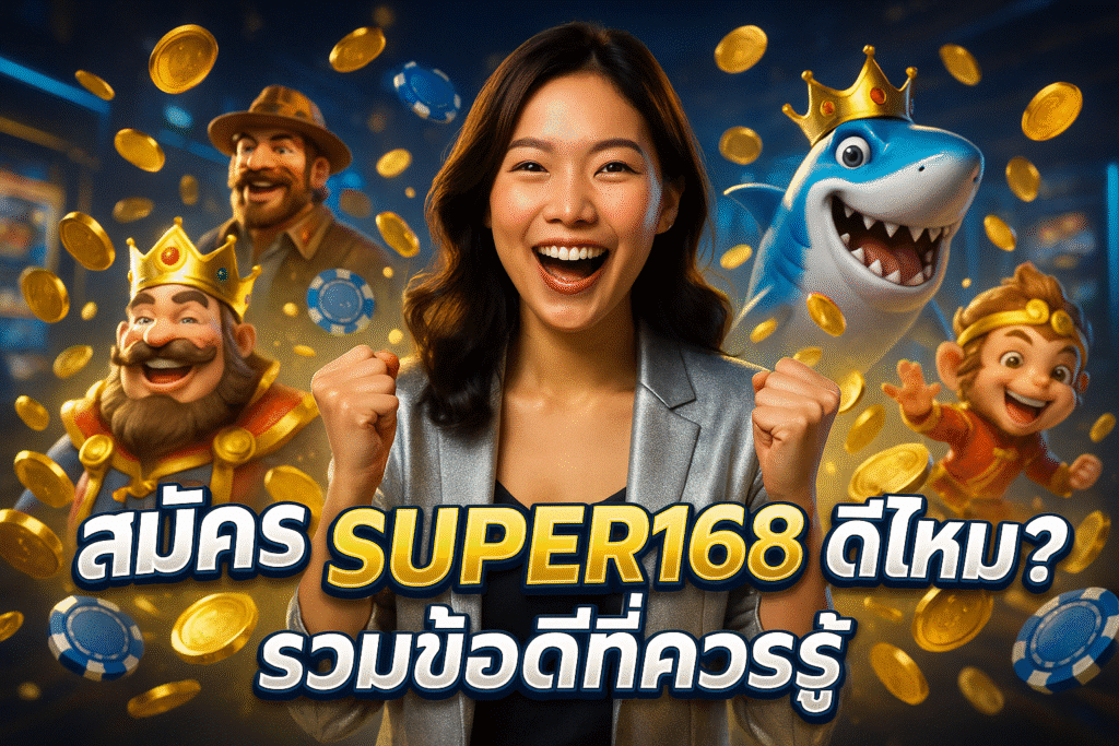 สมัคร SUPER168 ดีไหม? รวมข้อดีที่ควรรู้