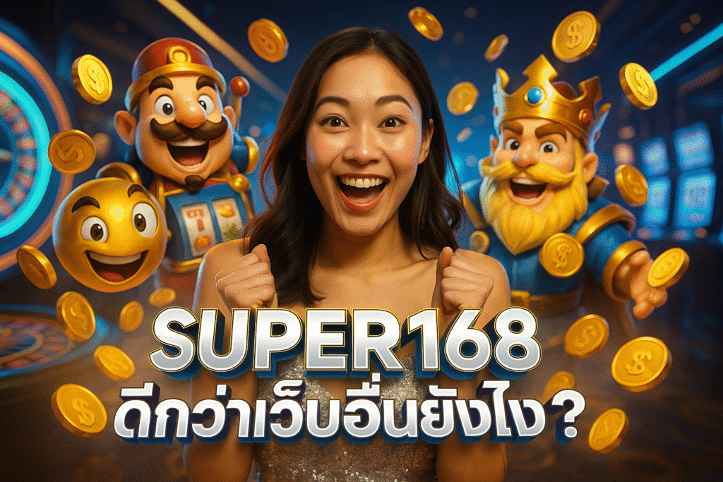 SUPER168 ดีกว่าเว็บอื่นยังไง?