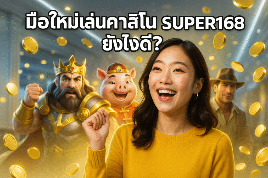 .มือใหม่เล่นคาสิโน SUPER168 ยังไงดี?